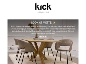 Onze nieuwe stoel al gezien? 😍