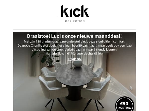 Megan hier van Kick! 🙋‍♀️