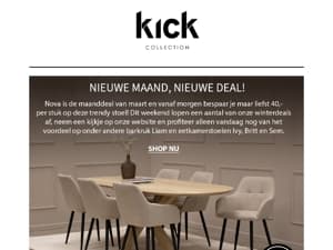 Benieuwd naar onze nieuwe maanddeal? 👀