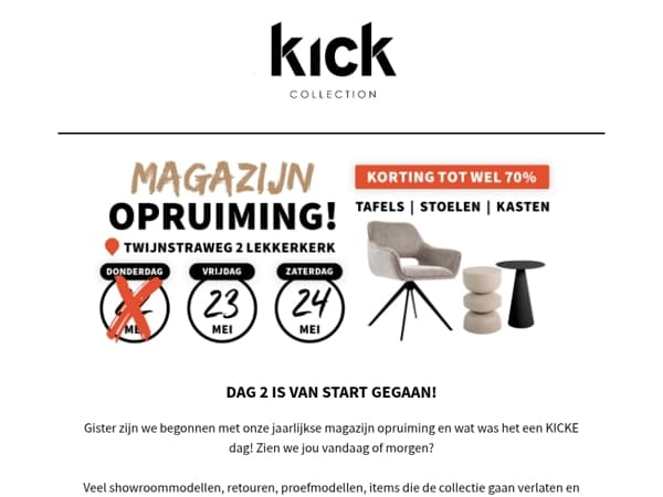 MAGAZIJN OPRUIMING | DAY 2 ‼️