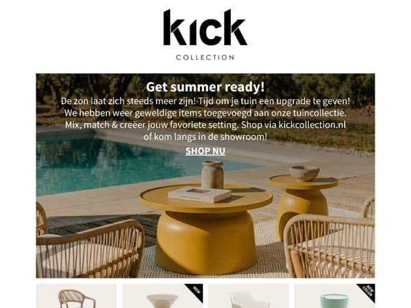 De zon laat zich steeds meer zien! ☀️⛱️