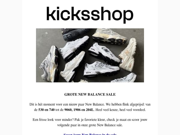 New Balance sale: jouw volgende paar voor minder