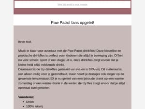 Bestel nu voor 15:0 uur!