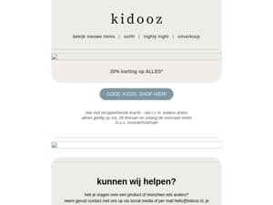 , wegens succes verlengd -20% korting op de gehele collectie* 🤠💥