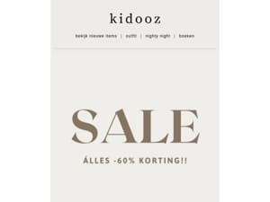 WÓW!! Álle sale nu -60% KORTING!! 🤑