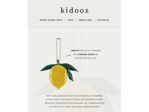 GRATIS Konges Sløjd 🍋 reflectie hanger bij je bestelling