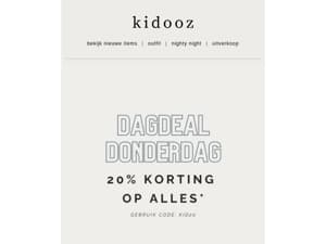 20% KORTING OP ALLES!* 🔥 🤩 🤑