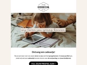 💕 Vul jouw profiel aan!