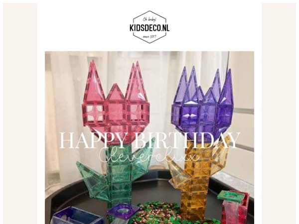 🎉 IT’S PARTY TIME: Cleverclixx is jarig! 🎂