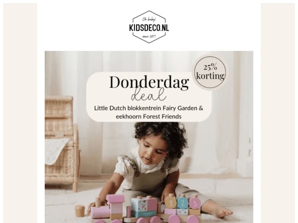 🚂 Alleen vandaag: -25% op deze favorieten!