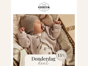 Alleen vandaag -15% (EXTRA) korting op Lil' Atelier! 😍