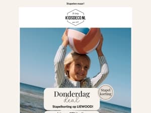 Alleen vandaag -20% STAPELKORTING op Liewood! 🤩