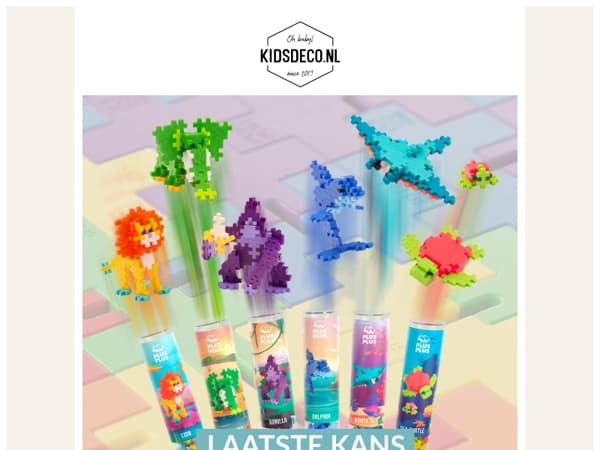 ⏰ Laatste kans: -20% korting op Plus-Plus! 🌈