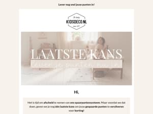 Pssst.. , jouw punten verlopen binnenkort ⏳