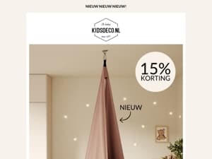 NEW 🤩 // 15% korting op Jupiduu schommel!