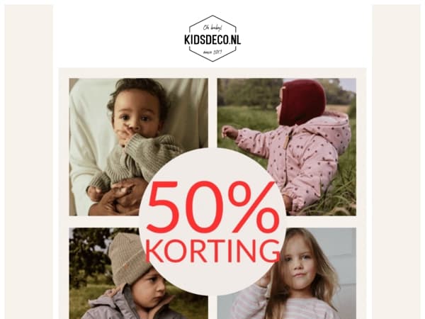 50% KORTING OP LIL' ATELIER & KONGES SLOJD 😱 Wees snel!