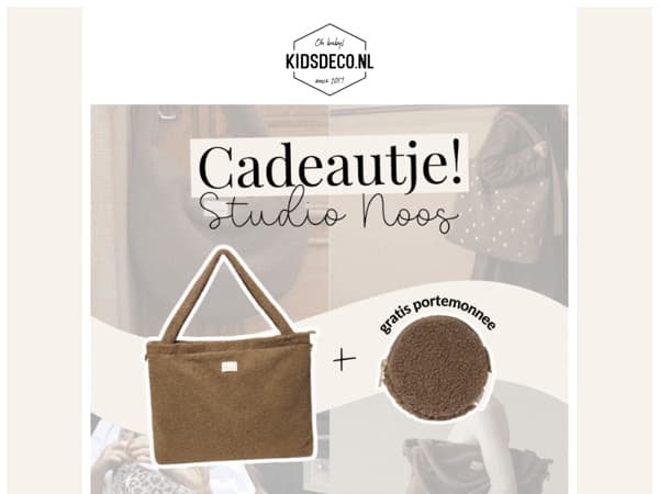 GRATIS Studio Noos portemonnee voor jou! 🤎