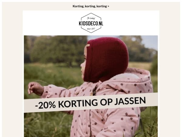 CYBER MONDAY ⚡ - 20% korting op winterjassen! ❄️