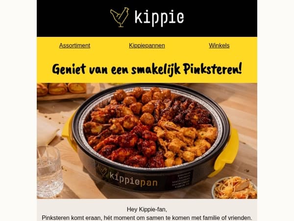 Heb je al wat lekkers besteld voor Pinksteren?