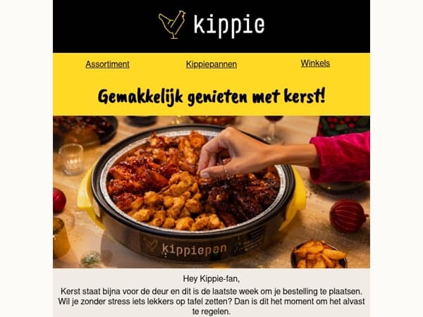 Laatste week om te bestellen voor kerst! 