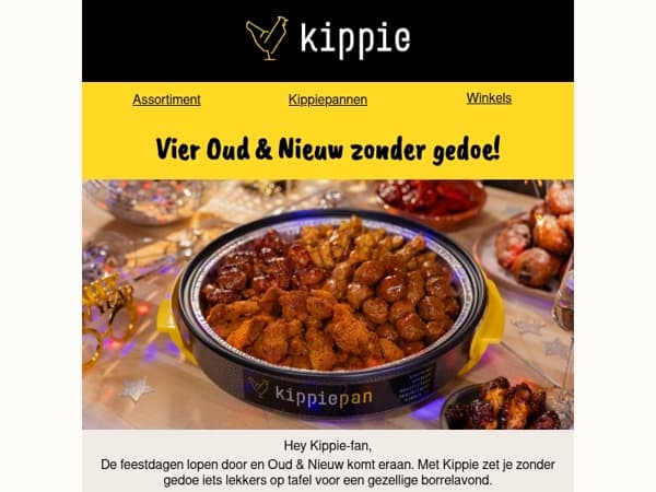 Regel je Oud & Nieuw hapjes op tijd 🥂