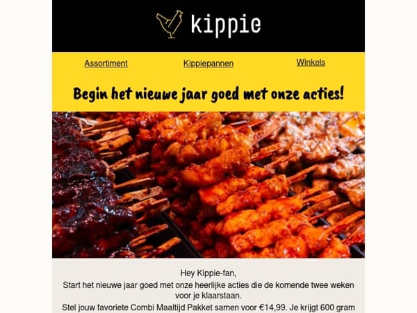 Start het nieuwe jaar met onze heerlijke acties!