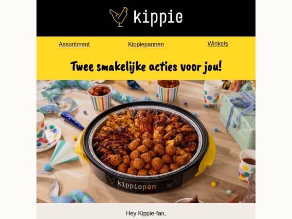 Wat eet jij vanavond? Laat je verrassen door Kippie