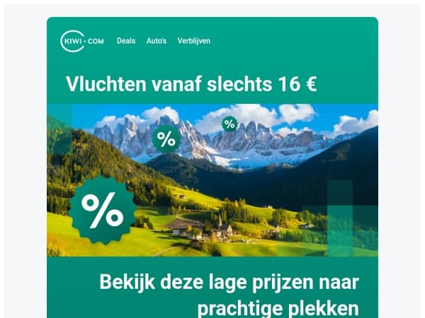 Flashsale! Tickets voor 16 € nu verkrijgbaar!