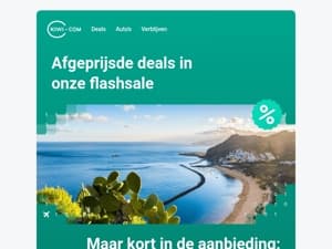 Vluchten vanuit Nederland vanaf slechts 28 €!