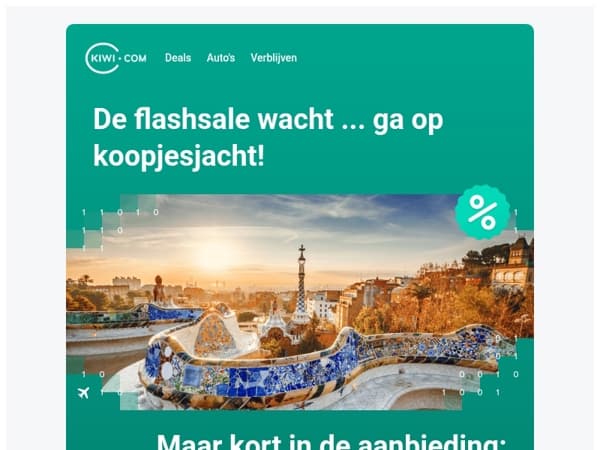 Reis nu vanuit Nederland vanaf slechts 16 €!