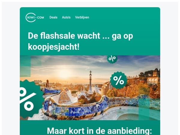 Reis nu vanuit Nederland vanaf slechts 16 €!
