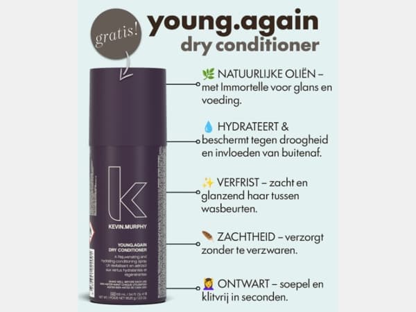 🐣 Cadeautje van ons: GRATIS Kevin Murphy Dry Conditioner
