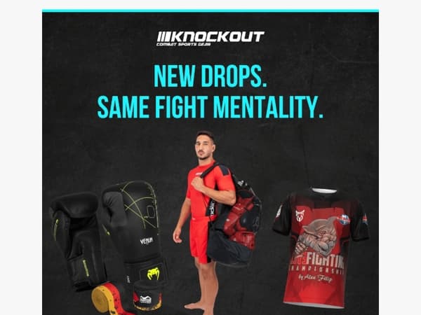 🔥 New fight gear just dropped!