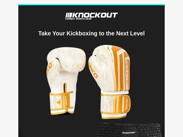 🥊 Upgrade Your Kickboxing Gear Today!
