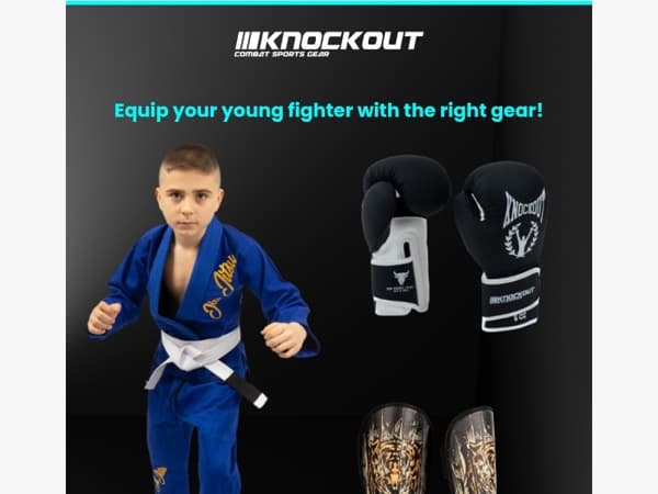 🥊 Big Gear for Little Champions! 🌟
