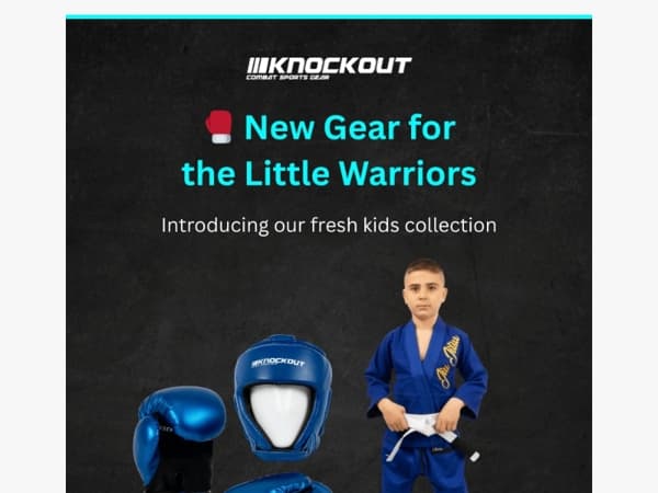 New Kids Gear 🥊 For Junior Champs