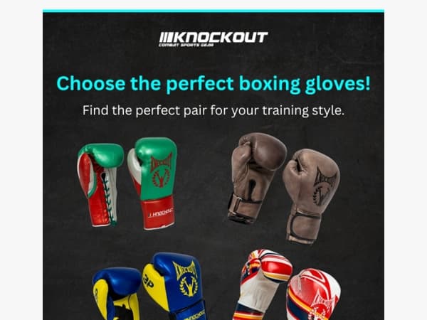 Ready to punch harder? 🥊 Get your gloves now!