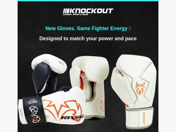 Just dropped 🔥 NEW boxing gloves in stock!