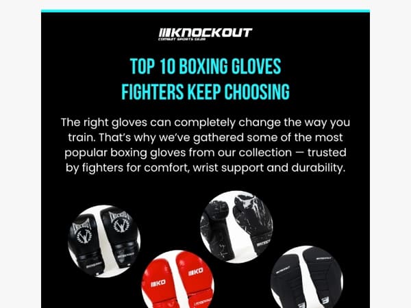 Best-Selling Boxing Gloves 👊 Fighter Approved