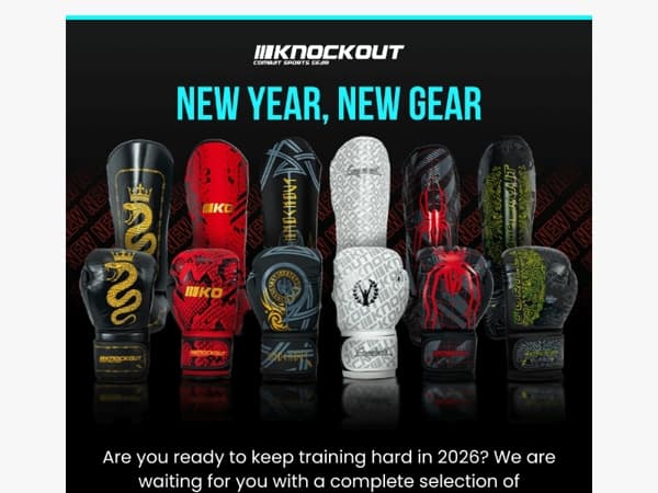 New Year, New Gear 👀 Check it out now