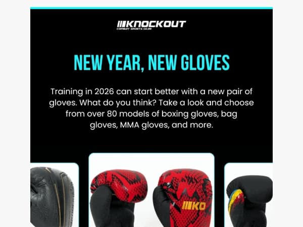 You need some new gloves 🥊