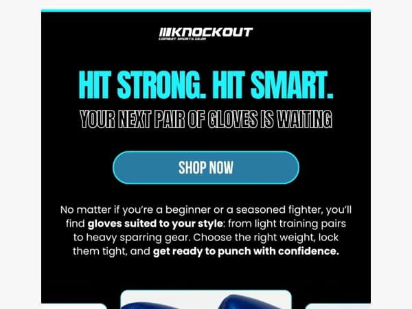 🥊 Find Your Perfect Pair 🥊