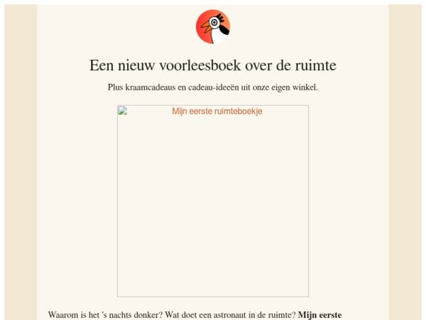 Mijn eerste ruimteboekje: nieuw, en cadeau-ideeën voor de feestmaand
