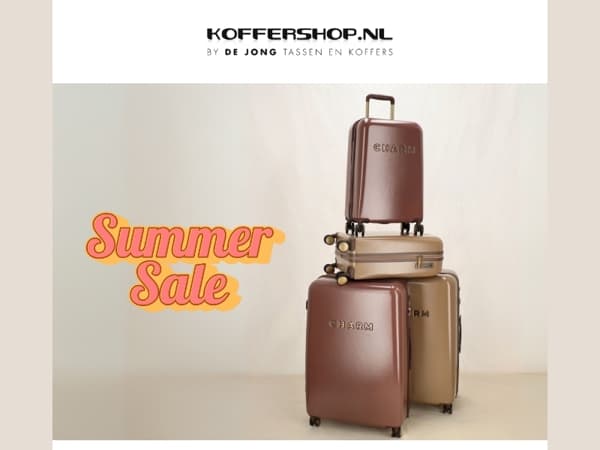 Summer Sale tot 40% korting! 😱