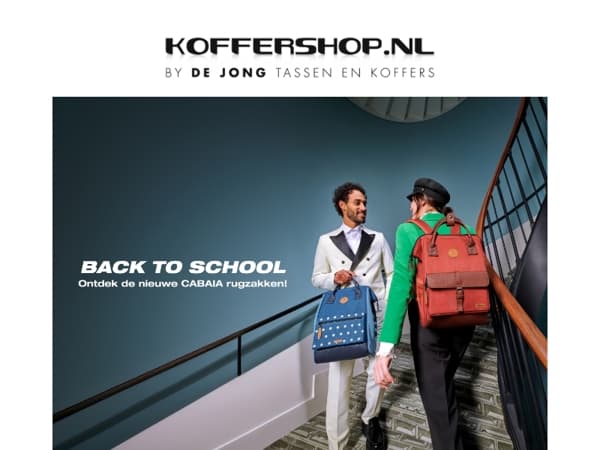 Nieuwe rugzak nodig?  🎒