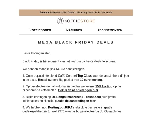 MEGA Black Friday deals 🖤