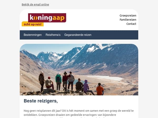 Hoe langer je reist, hoe meer korting!