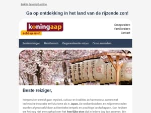Ga op ontdekking in het land van de rijzende zon!