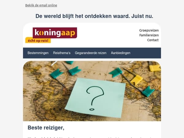 Zorgeloos op reis: deze reizen raden wij aan
