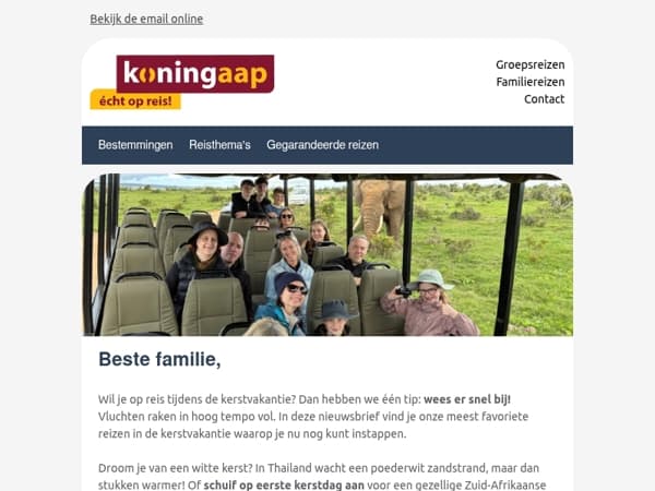 Dit is hét moment om kerstplannen te maken! 🎄